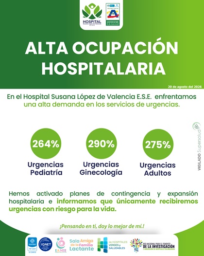 Alerta por alta ocupación en los servicios de urgencias